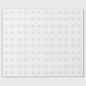 Papier Cadeau Buste de licorne rose (Plat)