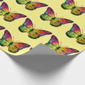 PAPIER CADEAU BUTTERFLY ABSTRAIT (Coin)