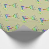 Papier Cadeau Butterfly Martini (Coin)