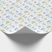 Papier Cadeau C’est un nouveau papier pour bébé (Coin)