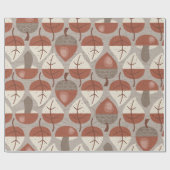 Papier Cadeau Cabincore Autumnal Stripes (Plat)