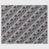 Papier Cadeau Cabine britannique (Plat)