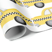 Papier Cadeau Cabine de New York (Coin rond)