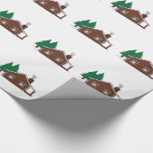 Papier Cadeau Cabine de rondin (Coin)