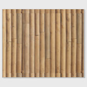 Papier Cadeau Cabine Faux Log (Plat)