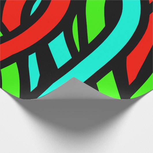 Papier Cadeau Câble dynamique (Coin)