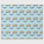 Papier Cadeau cacahuètes | Charlie Brown et Gang Anniversaire (Plat)