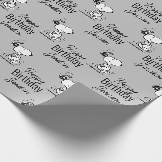 Papier Cadeau cacahuètes | Snoopy Happy Dance (Coin)