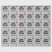 Papier Cadeau cacahuètes | Snoopy L'As Volant (Plat)