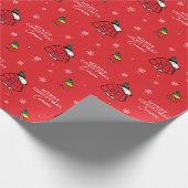 Papier Cadeau cacahuètes | Veste Snoopy Red Puffer (Coin)