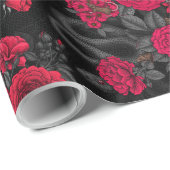 Papier Cadeau Caché en rose (Coin rond)
