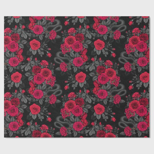 Papier Cadeau Caché en rose (Plat)