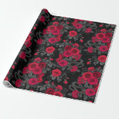 Papier Cadeau Caché en rose (Déroulé)