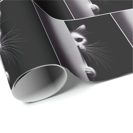 Papier Cadeau Cachette Dans L'Ombre (Coin rond)