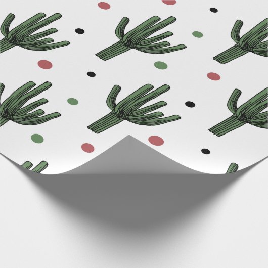 Papier Cadeau Cactus (Coin)