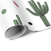 Papier Cadeau Cactus (Coin rond)