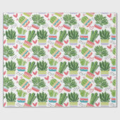 Papier Cadeau Cactus (Plat)