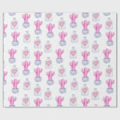 Papier Cadeau Cactus (Plat)