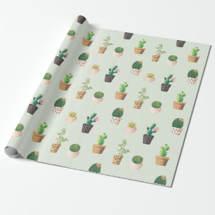 Papier Cadeau Cactus