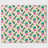 Papier Cadeau Cactus (Plat)
