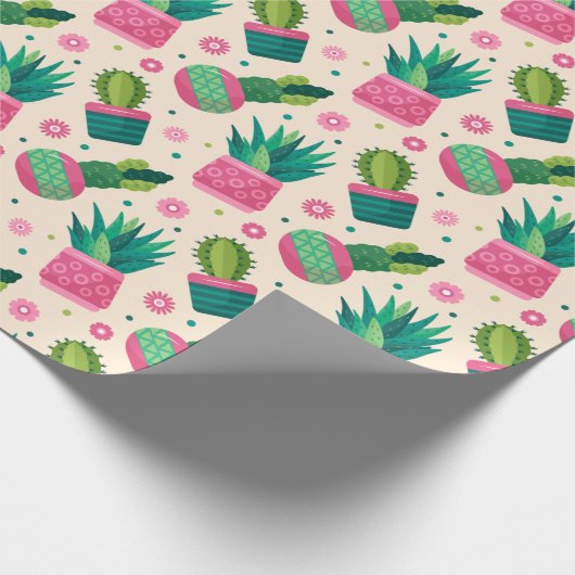 Papier Cadeau Cactus (Coin)