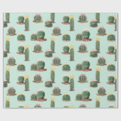 Papier Cadeau Cactus (Plat)