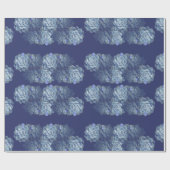 Papier cadeau Cactus bleu (Plat)