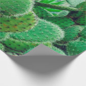 Papier Cadeau Cactus, cactus de poires épineuses, épines de cact (Coin)