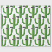 Papier Cadeau Cactus cool (Plat)