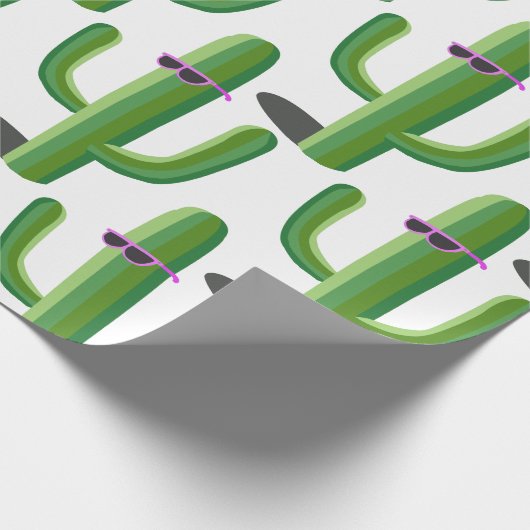 Papier Cadeau Cactus cool (Coin)