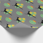 Papier Cadeau Cactus Et Roulements (Coin)
