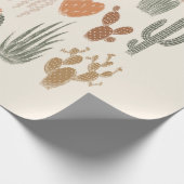Papier Cadeau Cactus et succulent motif sans soudure (Coin)