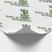 Papier Cadeau Cactus Pas un gros cactus drôle dire (Coin)