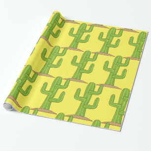 Papier Cadeau Cactus Thunder_Cove de Saguaro