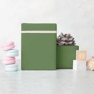 Papier Cadeau Cactus vert uni couleur solide
