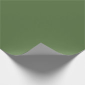 Papier Cadeau Cactus vert uni couleur solide (Coin)