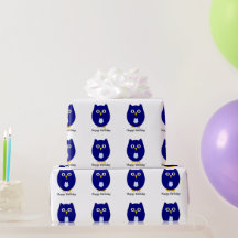 Cadeau d'anniversaire Blue Owl Design