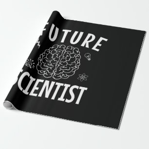 Papier Cadeau Cadeau d'anniversaire   Futur scientifique