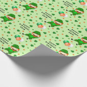 Papier Cadeau Cadeau d'anniversaire irlandais (Coin)