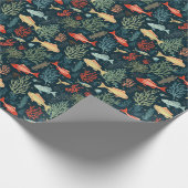 Papier Cadeau Cadeau d'anniversaire | L'océan ne se précipite pa (Coin)