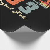 Papier Cadeau Cadeau d'anniversaire vintage 1983 (Coin)