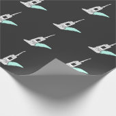 Papier Cadeau Cadeau d'aspirateur pour le ménage Appli de femmes (Coin)