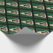 Papier Cadeau Cadeau de crosse verte (Coin)