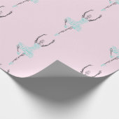 Papier Cadeau Cadeau de danse de ballerine de Blaine (Coin)