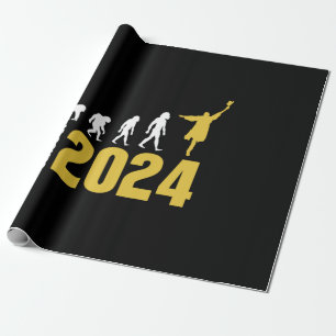 Papier Cadeau Cadeau de diplôme Classe De 2024