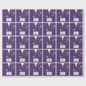 Papier Cadeau Cadeau de diplôme d'infirmière (Plat)