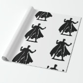 Papier Cadeau Cadeau de fête d'anniversaire à thème superhero (Déroulé)