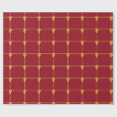 Papier Cadeau Cadeau de fleurs (Plat)