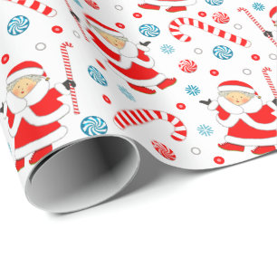 Papier Cadeau Cadeau de grand-mère Mme Claus