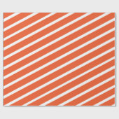 Papier Cadeau Cadeau de la fête diagonale rouge présent (Plat)